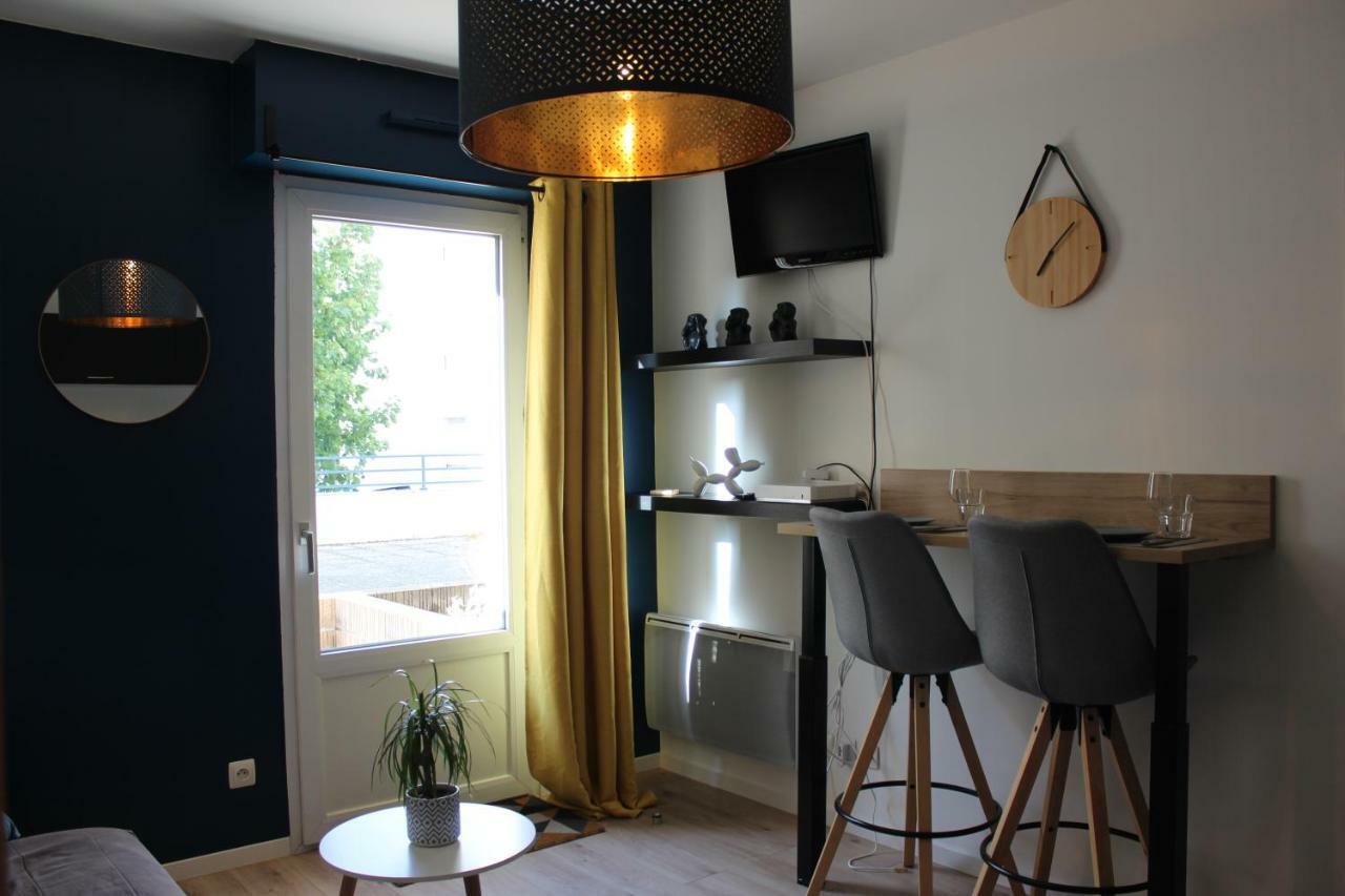 Studio Centre-Ville Avec Terrasse Et Parking Securise Gratuit Nantes Exterior photo